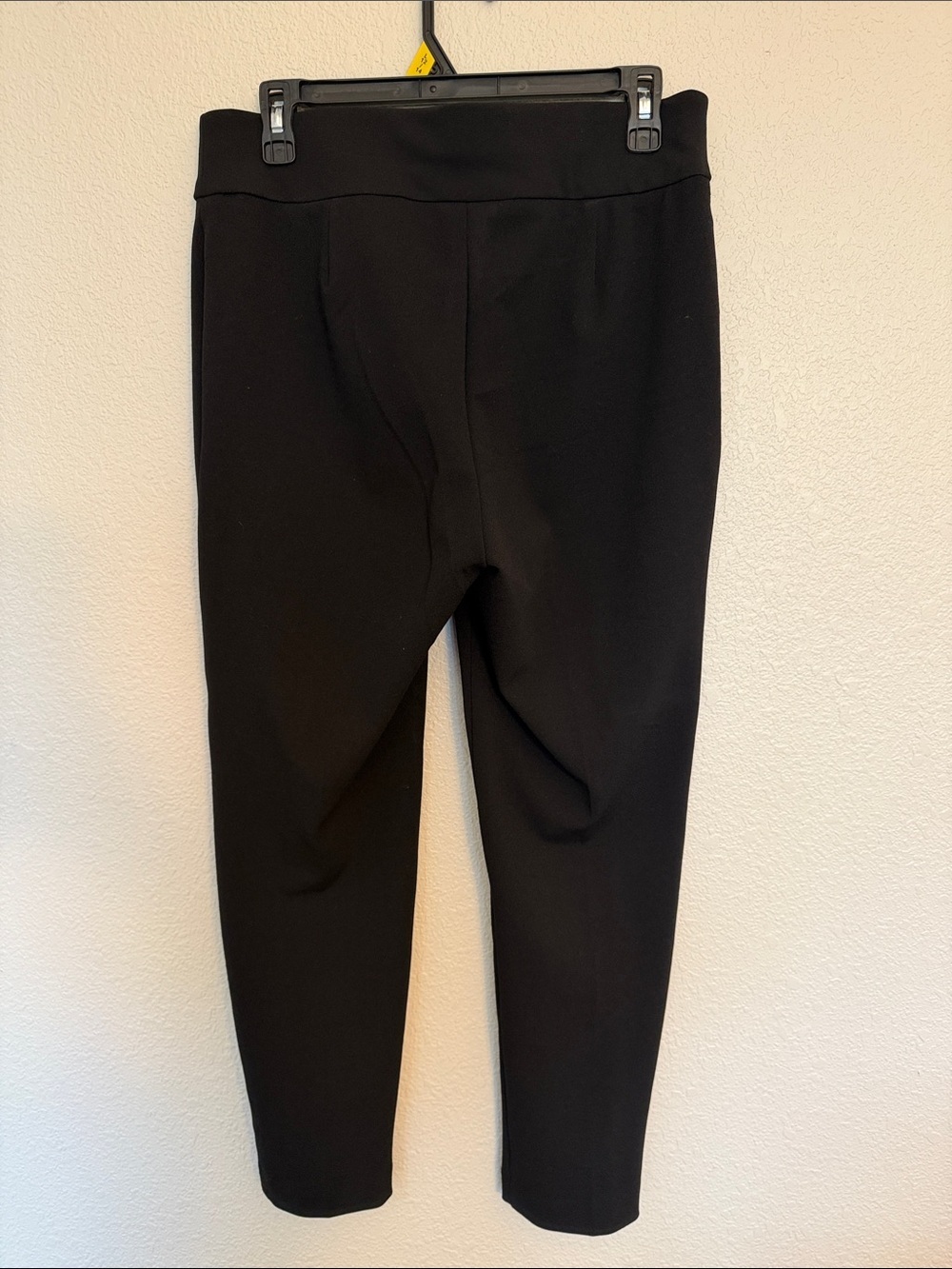 Women's Black Pull-On Ponte Leggings - Picture 5 of 11